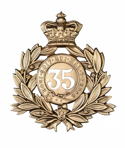 35th royal sussex - 35th, regiment