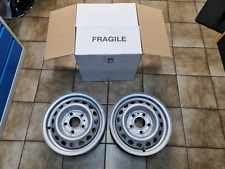 2 Stahlfelgen  4,5 x 13 ET30, Radanschluss 5-Loch 112x5 ML 67 für PKW-Anhänger