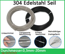 Edelstahl Seil 1x7 7x7 7x19