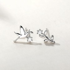 Ohrstecker Friedenstaube