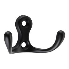 Kleiderhaken MAREEN Garderobenhaken + Schrauben Doppelhaken Wandgarderobe SOTECH