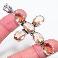 Morganit Edelstein Anhänger