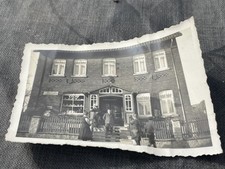 Altes Foto mit Emailschildern Maggi und Kathreiner und Persil Werbung ca.9x6cm