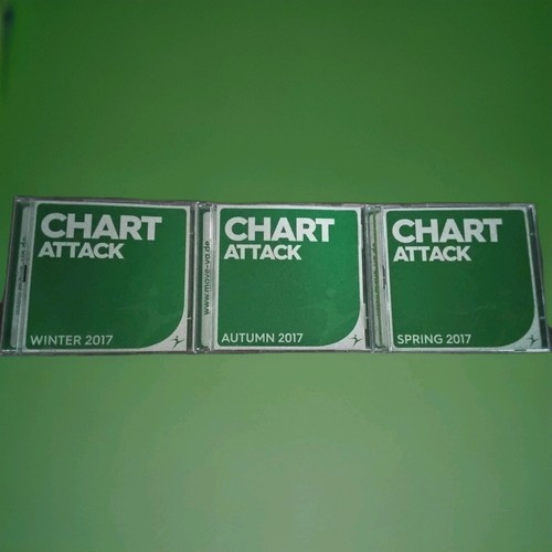 3er set doppel chart attack - set, doppel-cd