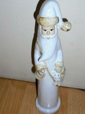 Weihnachtsmannfigur Keramik Dekoration 29 cm
