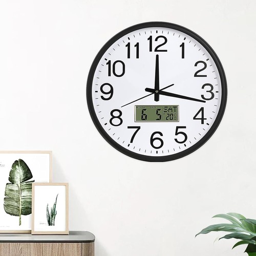 Digitale funk wanduhr - wanduhr, 32cm