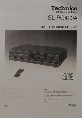 Technics pg420a compact - technics,