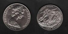 Neuseeland 1970, 1 Dollar Queen Elizabeth II    Mount Cook   -selten- !!