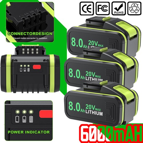 8000mah akku für worx - akku,
