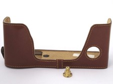 TP -XPRO1 Leder Halb Kamera Tasche Hülle für Fujifilm X-Pro1