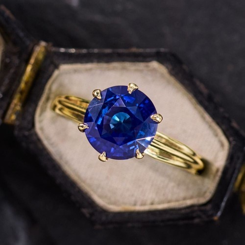 Karat natürlicher blauer - 3,