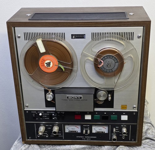 Tapecorder sony 651 - sony, tc-651