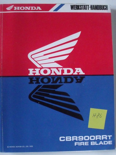 Honda cbr900 rrt fire - honda, blade