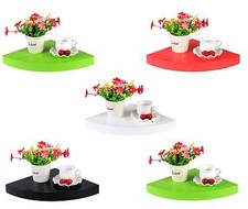 Eckregal Schweberegal weiß