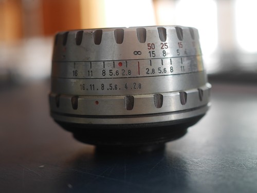 Primotar 50mm meyer - f2.8, optik