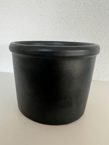 Blumentopf übertopf schwarz - blumentopf,