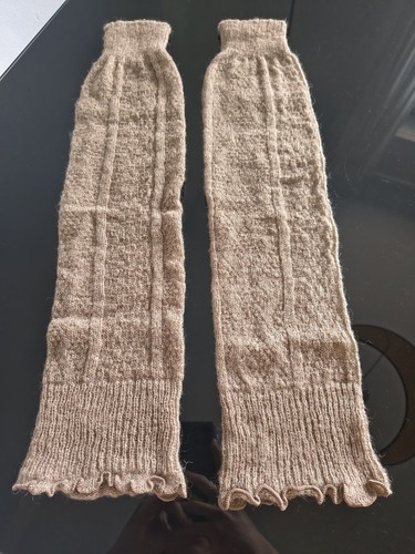 Stulpen beinwärmer braun - beinwärmer,,