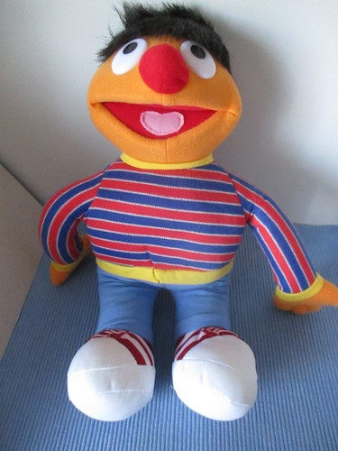 Ernie sesamstraße stoffpuppe - ernie,