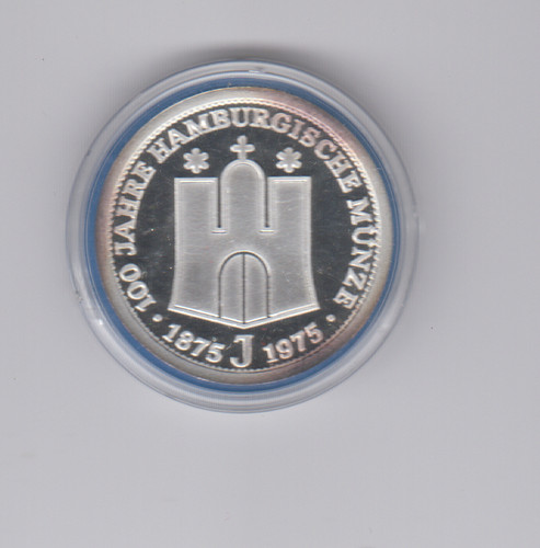 Medaille 100 hamburgische - 100, j.hamburgische
