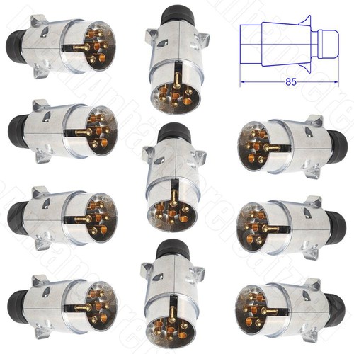 10x 7pol 7 poliger stecker - /,