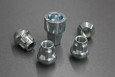 1 Satz Felgenschlösser Radmuttern Schlösser Alufelgen M12x1,25 Kegel für Nissan