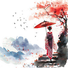 Deko Bild Geisha Japan