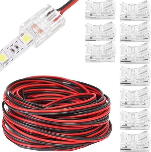 Led lichtverbinder kit 8mm 20m - led,