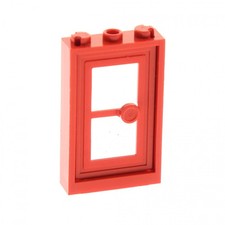 Lego tür rahmen - 1x, rot