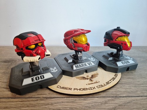 Halo replica spartan helmet - 3,