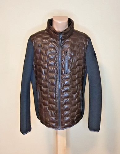 Milestone herren lederjacke - , herren-lederjacke