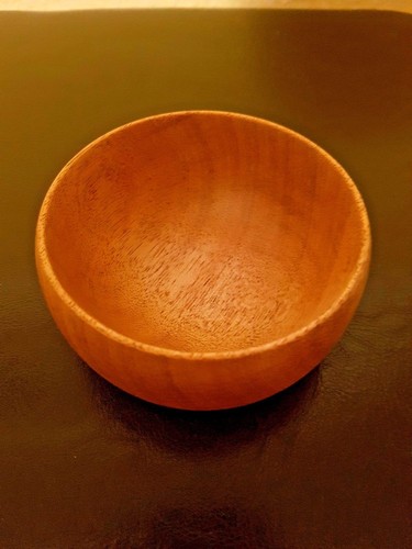 Schale aus khaya mahagoni - schale,