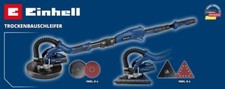 Einhell 4259965 BT-SG 710 X Trockenbauschleifer-Set + 12 Schleifblätter 710W