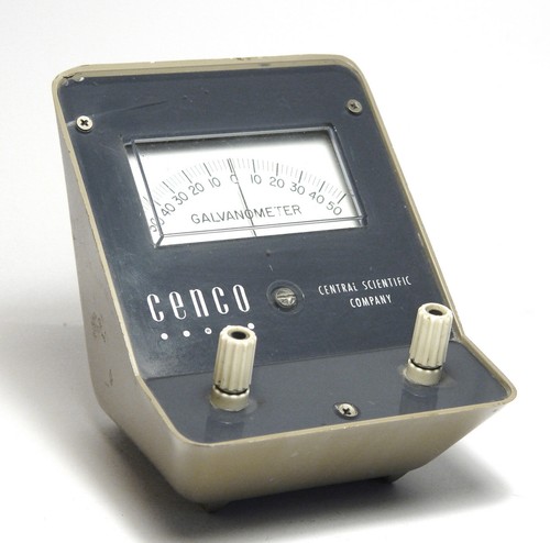 Cenco galvanometer - galvanometer, /