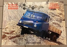 ORG ROBUR WERKE ZITTAU IFA PLAKAT WERBUNG REKLAME LD LO TYPEN PROSPEKT