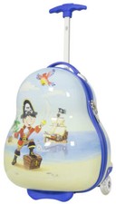 Reise Koffer Trolley Kinder Hartschale aus Polycarbonat Piraten Junge Gr. S
