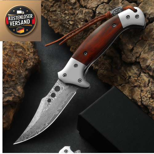 Omesio damast klappmesser cm - omesio, 9