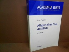 General part of the German