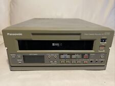 PANASONIC AG-5700 Professional portable SVHS-Videorecorder + FB PAL 2J GARANTIE
