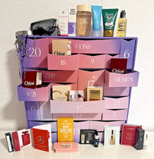 ADVENTSKALENDER Beauty 28 Parfum und Kosmetikproben Frauen Lancome, Arman, Chloé