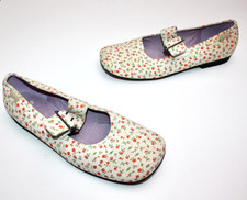 CAMPER ! DAMENSCHUHE SLIPPER BALLERINAS  BLUMEN NATURWEIß 40 #106-01#  NEU !