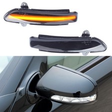 Spiegelblinker Blinker für Mercedes E-Klasse W211 CLS C219 S-Klasse W221 Schwarz