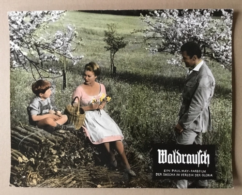 Waldrausch kinoaushangfoto - waldrausch, (kinoaushangfoto