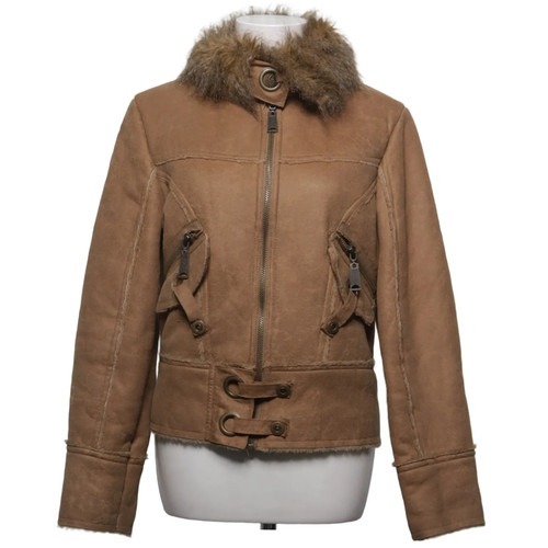 Aviator shearling jacke - shearling,