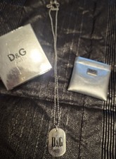 D&G Kette, silber, gravierbar