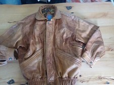 Herren Lederjacke Size: M