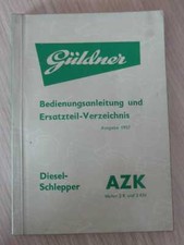 Güldner Schlepper AZK