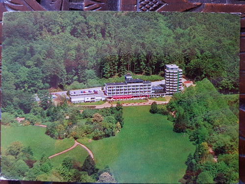Postkarte 755 gelaufen bad - postkarte, gelaufen,