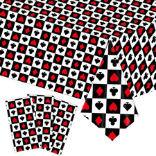 Poker Tischdecke, 274 x 137 cm