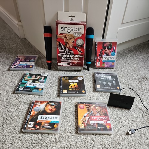 Playstation singstar bundle - singstar,