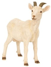 Ziege Ziegenfigur Tierfigur groß 48cm Tier Garten Bauernhof Hof Dekoration Deko